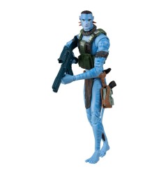 Avatar - : Fire and Ash Action Figure Quaritch (Ash Recom) (Gold Label) 18 cm