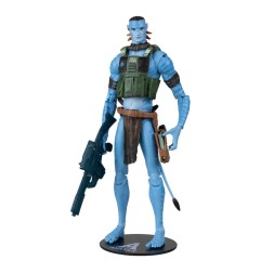 Avatar - : Fire and Ash Action Figure Quaritch (Ash Recom) (Gold Label) 18 cm