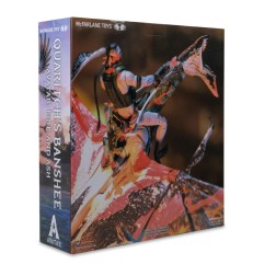 Avatar - : Fire and Ash Action Figure Quaritch's new Banshee