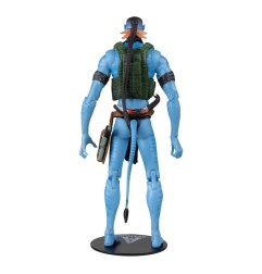 Avatar - : Fire and Ash Action Figure Quaritch (Ash Recom) (Gold Label) 18 cm