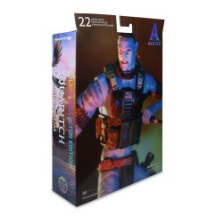 Avatar 3 : De feu et de cendres - Figurine Quaritch (Ash Recom) (Gold Label) 18 cm