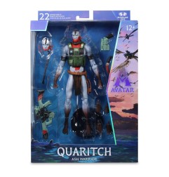 Avatar 3 : De feu et de cendres - Figurine Recom Quaritch (Ash Warrior) 18 cm