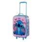 Lilo & Stitch - Valise Trolley Soft 3D Stitch & Angel Pink 52 cm Lilo & Stitch - Valise Trolley Soft 3D Stitch & Angel Pink 52 cm