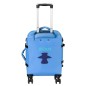 Lilo & Stitch - 4-Wheel Cabin Suitcase Stitch Face Blue 55 cm Lilo & Stitch - 4-Wheel Cabin Suitcase Stitch Face Blue 55 cm