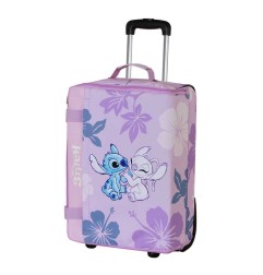 Lilo & Stitch - Foldable Cabin Suitcase Stitch & Angel Pink 52 cm