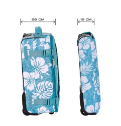 Lilo & Stitch - Foldable Cabin Suitcase Stitch Aloha Blue 52 cm