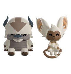 Avatar, le dernier maître de l' air - Figurines Appa et Momo Monitor Buddiez 5 cm