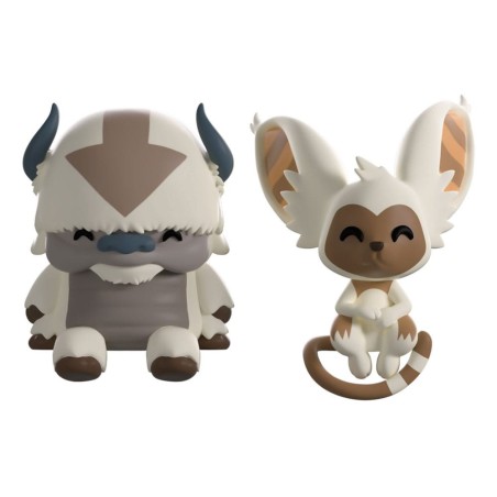 Avatar: The Last Airbender - Vinyl Figures Appa and Momo Monitor Buddiez 5 cm