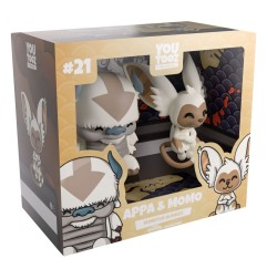Avatar, le dernier maître de l' air - Figurines Appa et Momo Monitor Buddiez 5 cm