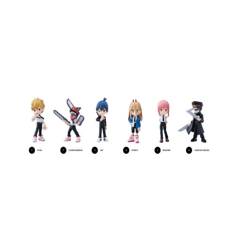 Chainsaw Man - Anime Series Mini Figures 9 cm Display (6)