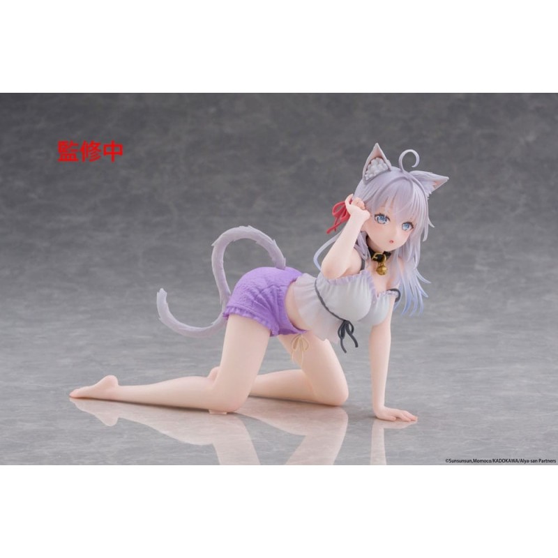 Alya Sometimes Hides Her Feelings in Russian - Statuette Desktop Cute Figure Alya Cat Ear Roomwear Ver. 13 cm
