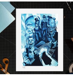 DC Comics - Art Print The Gates of Arkham 46 x 61 cm - unframed