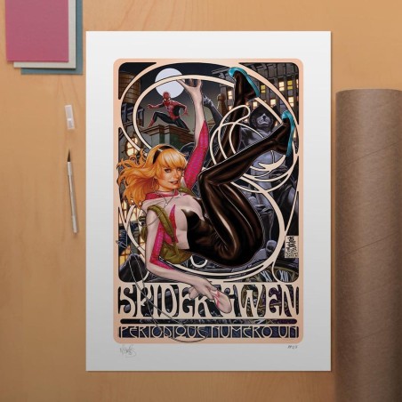 Marvel - Art Print Spider-Gwen: Périodique Numéro Un 46 x 61 cm - unframed