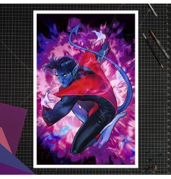 Marvel - Art Print Nightcrawler 41 x 61 cm - unframed