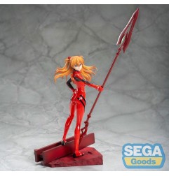 Evangelion : 3.0+1.0 Thrice Upon a Time - Statuette Luminasta Asuka Shikinami Langley x Spear of Longinus 20 cm