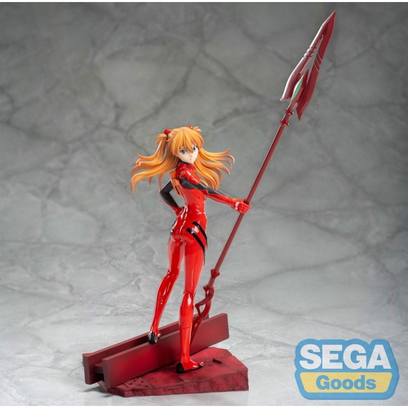 Evangelion - : 3.0+1.0 Thrice Upon a Time Luminasta PVC Statue Asuka Shikinami Langley x Spear of Longinus 20 cm