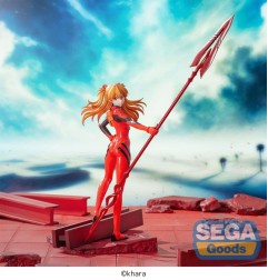 Evangelion - : 3.0+1.0 Thrice Upon a Time Luminasta PVC Statue Asuka Shikinami Langley x Spear of Longinus 20 cm