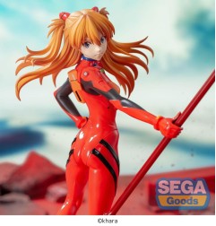 Evangelion - : 3.0+1.0 Thrice Upon a Time Luminasta PVC Statue Asuka Shikinami Langley x Spear of Longinus 20 cm