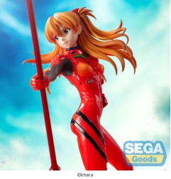 Evangelion - : 3.0+1.0 Thrice Upon a Time Luminasta PVC Statue Asuka Shikinami Langley x Spear of Longinus 20 cm