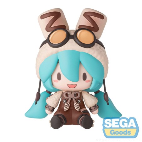 Character Vocal Series 01: Hatsune Miku - Figurine Fuwa Petit Chibi Hatsune Miku Marshmallow Hot Cocoa 10 cm