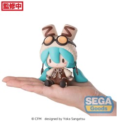 Character Vocal Series 01: Hatsune Miku - Figurine Fuwa Petit Chibi Hatsune Miku Marshmallow Hot Cocoa 10 cm