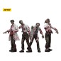 Zombies - Zombie Dark Source Action Figures 4-Pack Scientists (Male) 8 cm