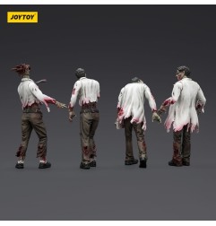 Zombies - Zombie Dark Source Action Figures 4-Pack Scientists (Male) 8 cm