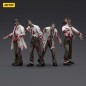 Zombies - Zombie Dark Source Action Figures 4-Pack Scientists (Male) 8 cm