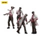 Zombies - Zombie Dark Source Action Figures 4-Pack Scientists (Male) 8 cm
