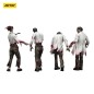 Zombies - Zombie Dark Source Action Figures 4-Pack Scientists (Male) 8 cm
