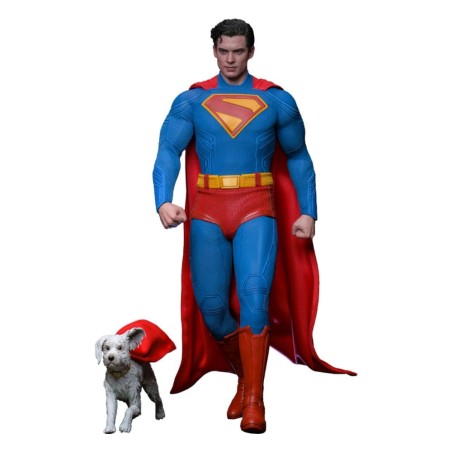 Superman (2025) - Figurine Movie Masterpiece 1/6 Superman & Krypto 33 cm