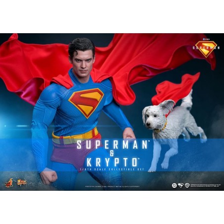 DC Comics - Superman (2025) Movie Masterpiece Action Figure 1/6 Superman & Krypto 33 cm