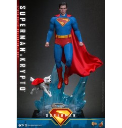 Superman (2025) - Figurine Movie Masterpiece 1/6 Superman & Krypto 33 cm