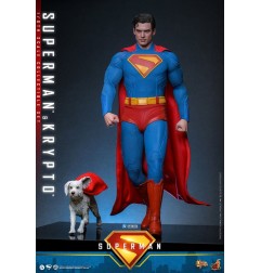 Superman (2025) - Figurine Movie Masterpiece 1/6 Superman & Krypto 33 cm