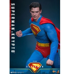 Superman (2025) - Figurine Movie Masterpiece 1/6 Superman & Krypto 33 cm