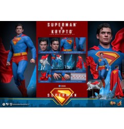 DC Comics - Superman (2025) Movie Masterpiece Action Figure 1/6 Superman & Krypto 33 cm
