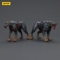 Zombies - Pack 2 figurines Dark Source Police Dogs 8 cm