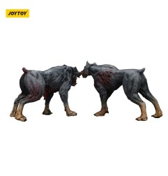Zombies - Zombie Dark Source Action Figures 2-Pack Police Dogs 8 cm