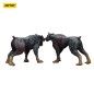 Zombies - Pack 2 figurines Dark Source Police Dogs 8 cm