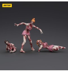 Zombies - Zombie Dark Source Action Figures 3-Pack Cheer Leaders 8 cm