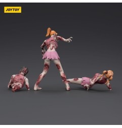 Zombies - Pack 3 figurines Dark Source Cheer Leaders 8 cm