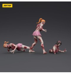 Zombies - Pack 3 figurines Dark Source Cheer Leaders 8 cm