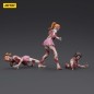 Zombies - Zombie Dark Source Action Figures 3-Pack Cheer Leaders 8 cm