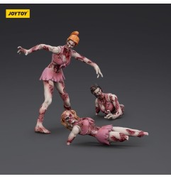 Zombies - Pack 3 figurines Dark Source Cheer Leaders 8 cm