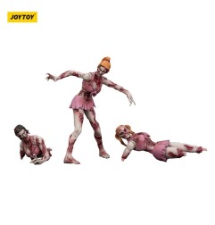 Zombies - Zombie Dark Source Action Figures 3-Pack Cheer Leaders 8 cm