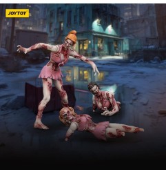 Zombies - Zombie Dark Source Action Figures 3-Pack Cheer Leaders 8 cm