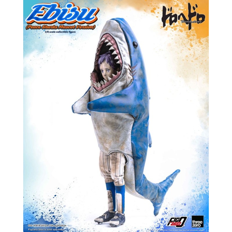 Dorohedoro - Figurine FigZero 1/6 Ebisu Peace Sharks Mascot Ver. 24 cm