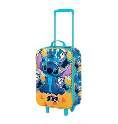 Lilo & Stitch - Valise Trolley Soft 3D Stitch Multicolor 52 cm
