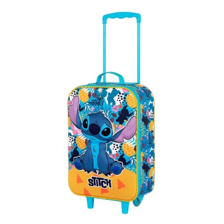 Lilo & Stitch - Valise Trolley Soft 3D Stitch Multicolor 52 cm