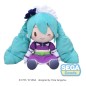 Hatsune Miku - Character Vocal Series 01:  Fuwa Petit Plush Figure  x Love and Berry Dress Up and Dance! Sparkly Purple 40 cm